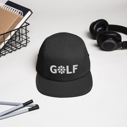 Gorra de cinco paneles GOLF