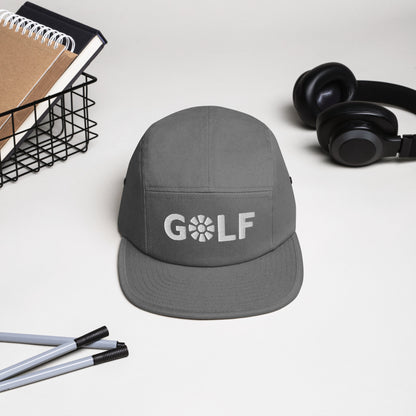 Gorra de cinco paneles GOLF