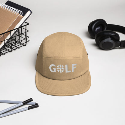 Gorra de cinco paneles GOLF