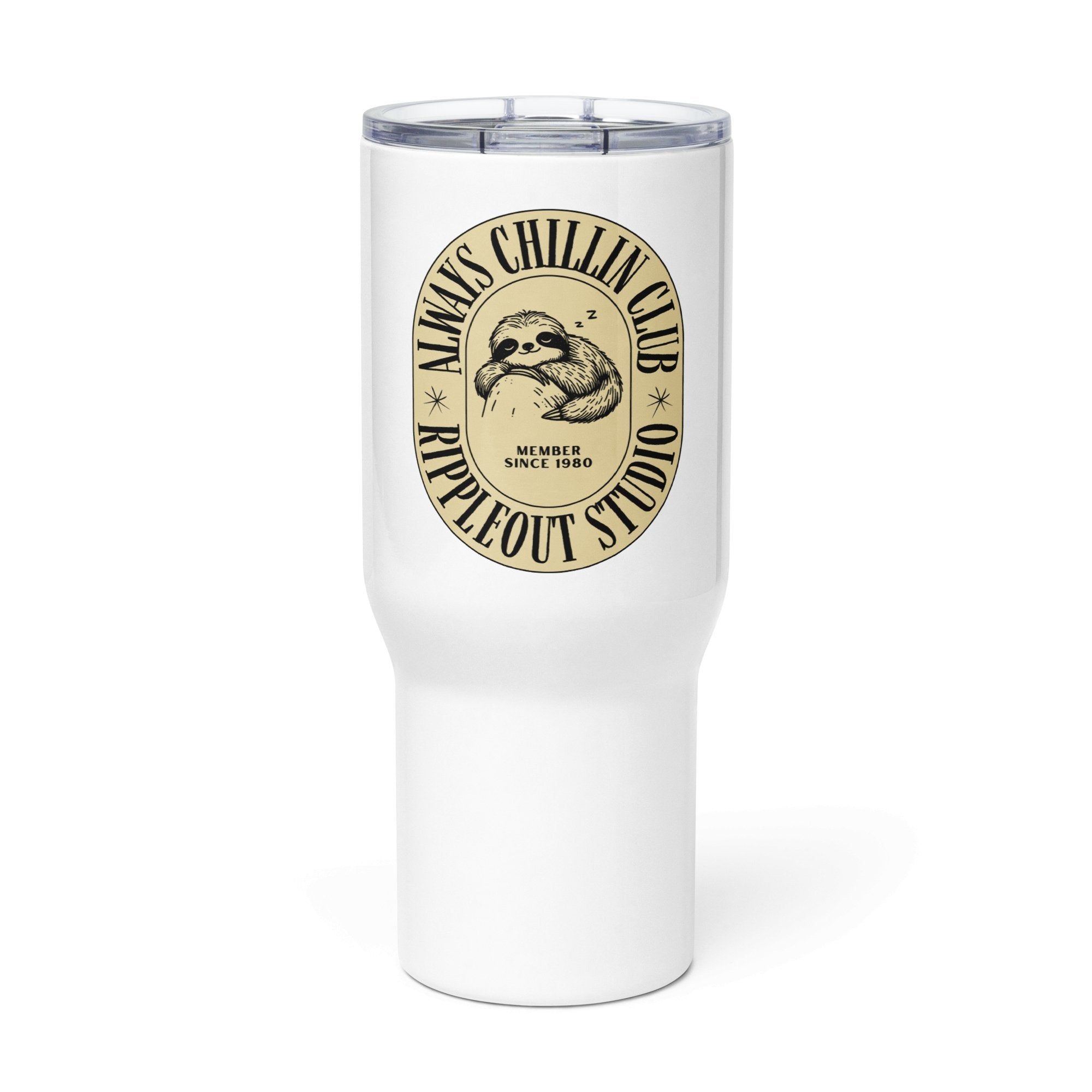 Always Chillin’ Club 25oz. Travel Mug - RippleOut Studio