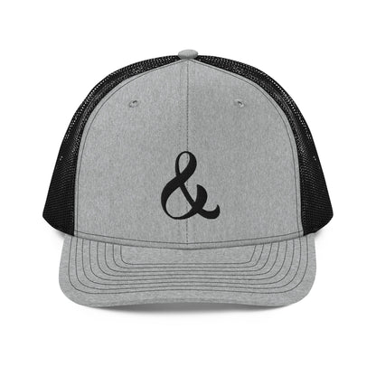 Ampersand Trucker Hat - RippleOut Studio