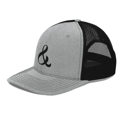 Ampersand Trucker Hat - RippleOut Studio