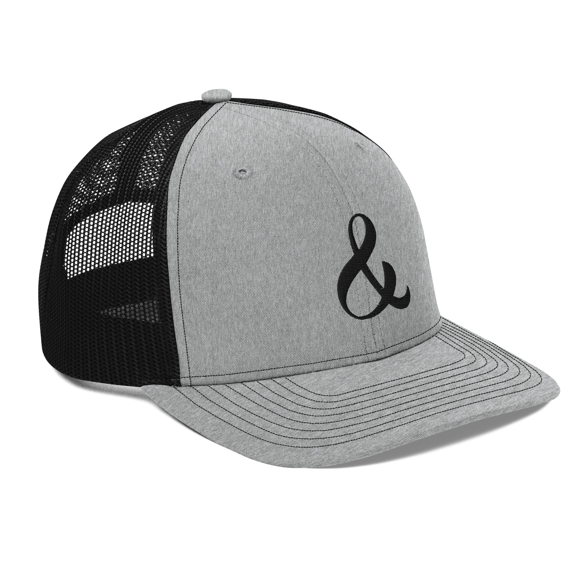 Ampersand Trucker Hat - RippleOut Studio