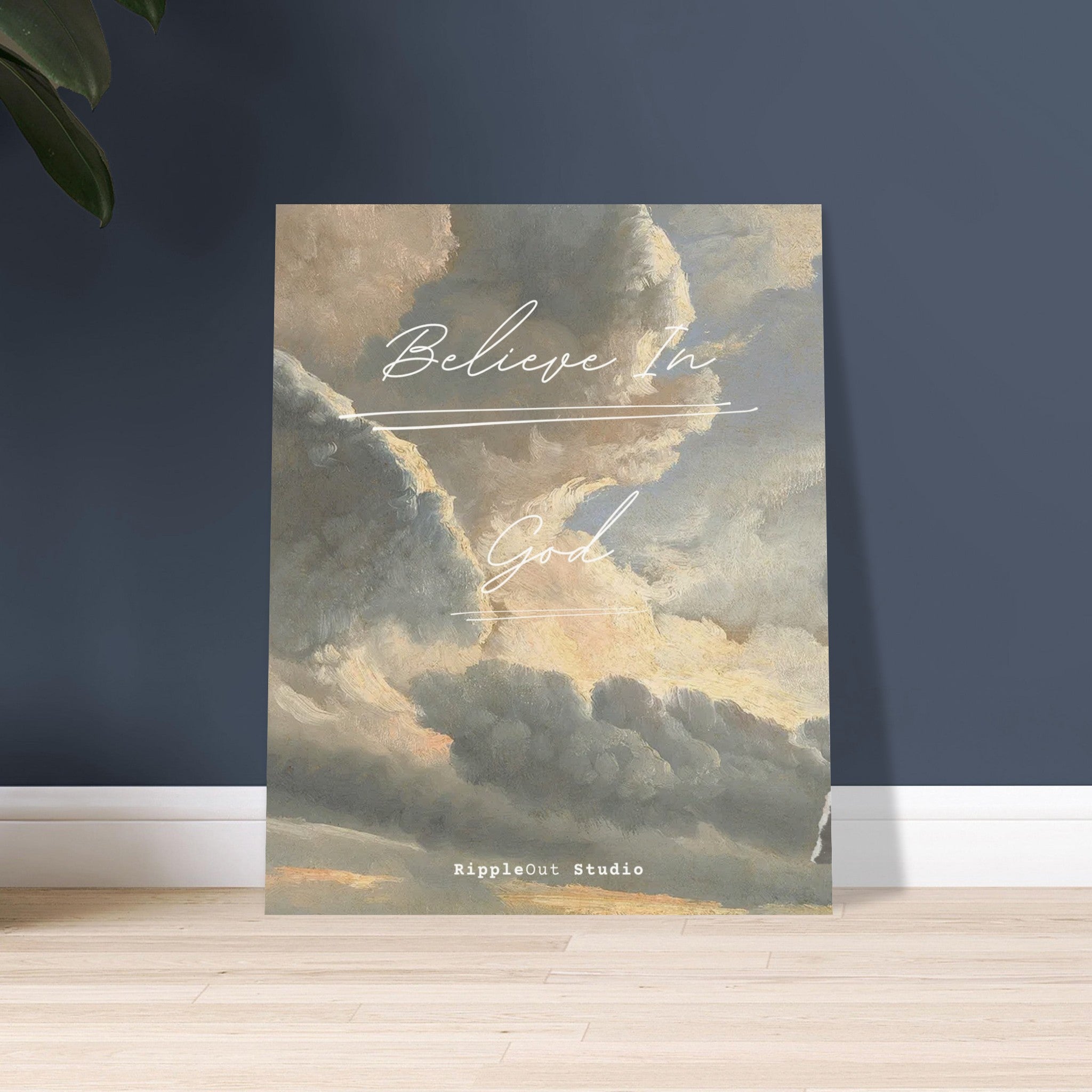 “Believe” Museum - Quality Poster - RippleOut Studio