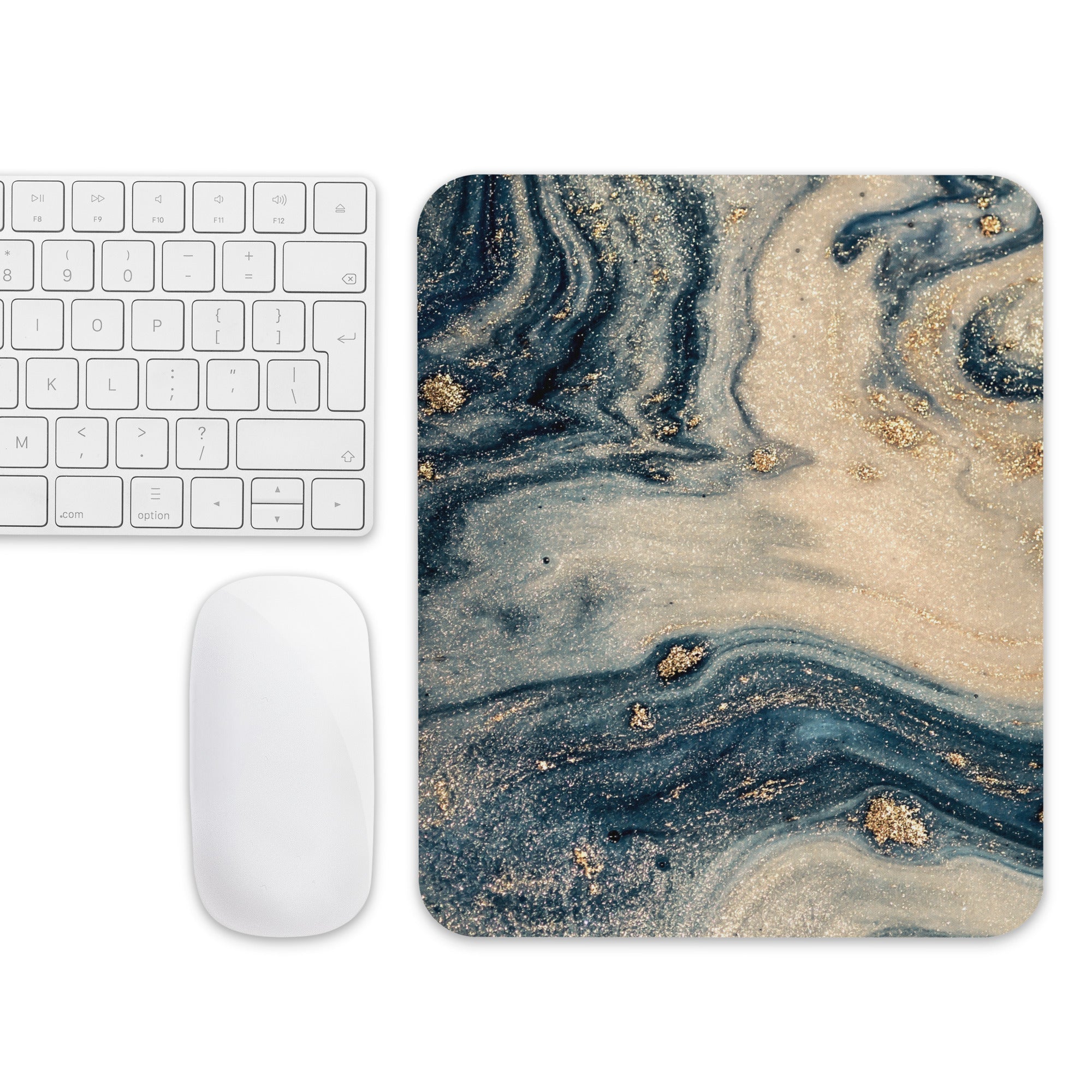 Blue Marble Mouse pad - RippleOut Studio