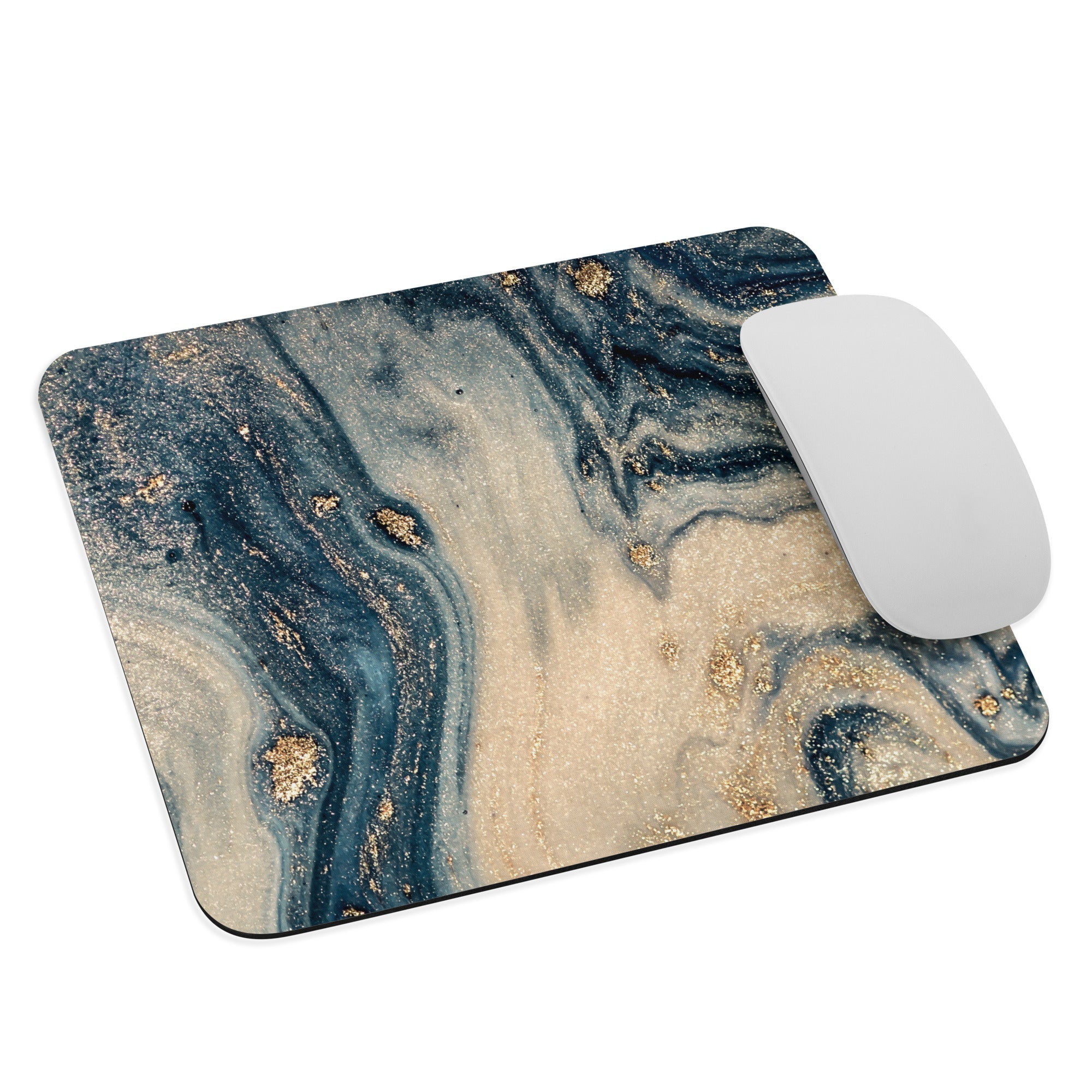 Blue Marble Mouse pad - RippleOut Studio