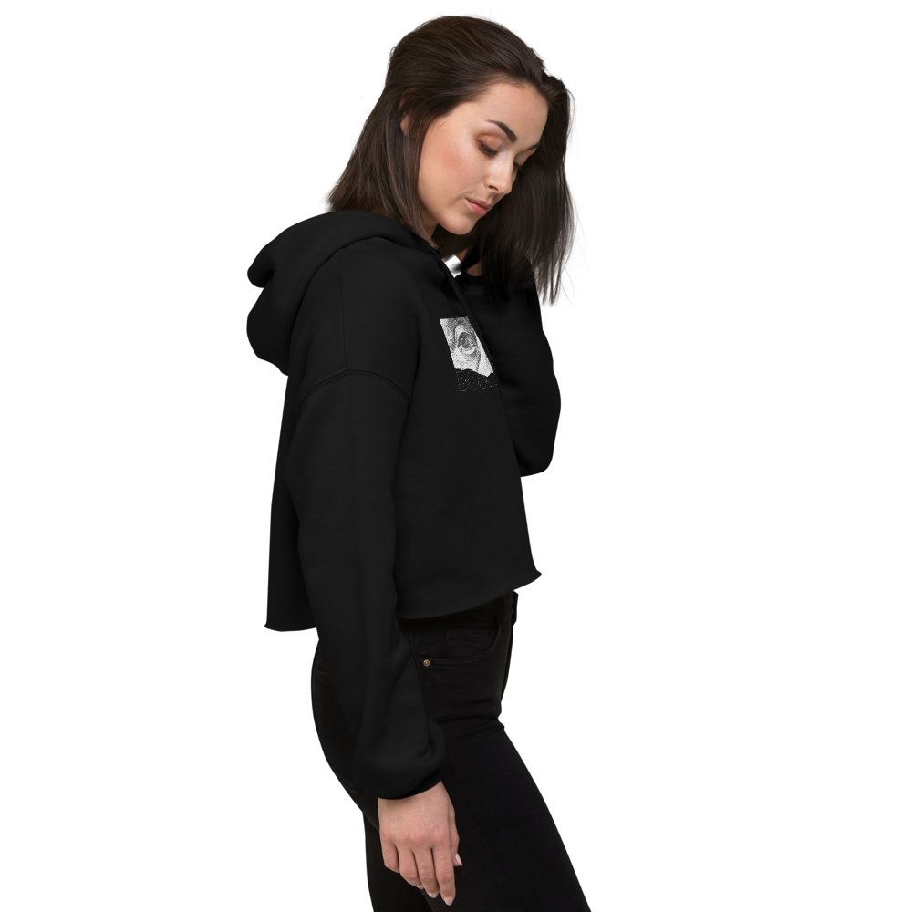 Boss Lady Crop Hoodie - RippleOut Studio