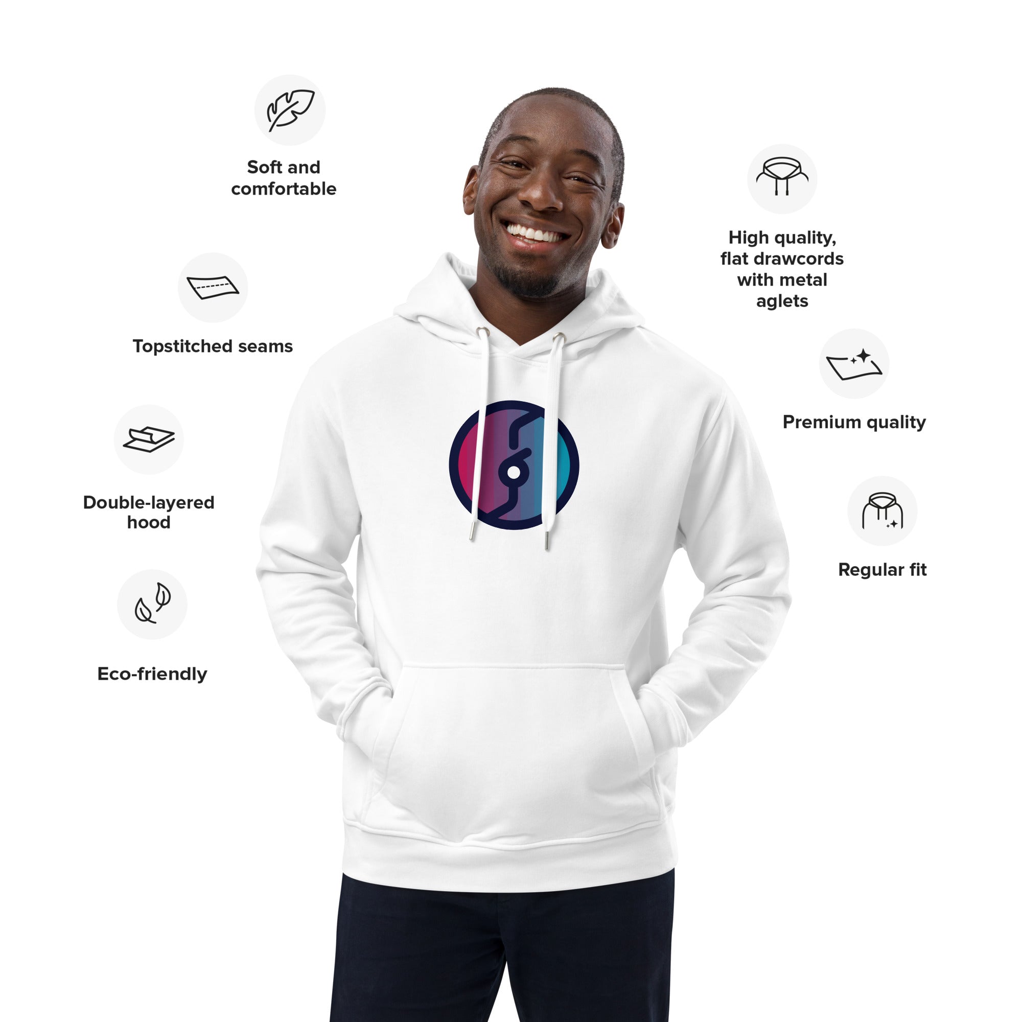 Fervor Golf Premium Eco Hoodie - RippleOut Studio