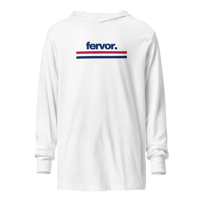 Fervor USA Hooded long - sleeve tee - RippleOut Studio