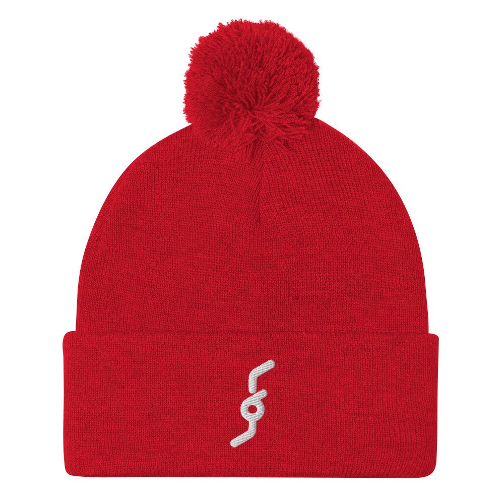 FG Varsity PomPom Beanie - RippleOut Studio