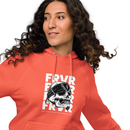 FRVR Unisex Eco Raglan Hoodie - RippleOut Studio