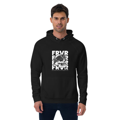 FRVR Unisex Eco Raglan Hoodie - RippleOut Studio