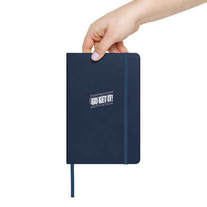 “Go Get It” Hardcover Bound Notebook - RippleOut Studio