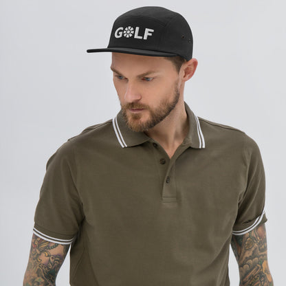 GOLF Five Panel Cap - RippleOut Studio