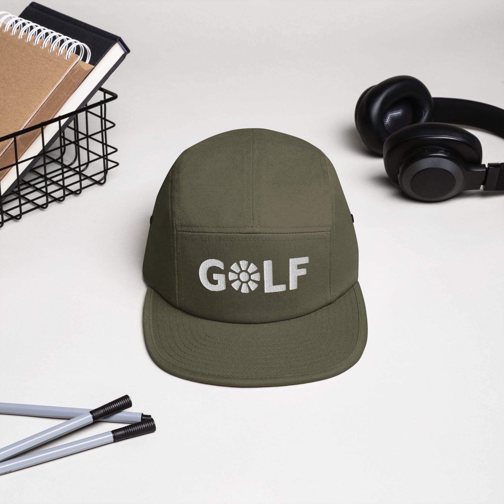 GOLF Five Panel Cap - RippleOut Studio