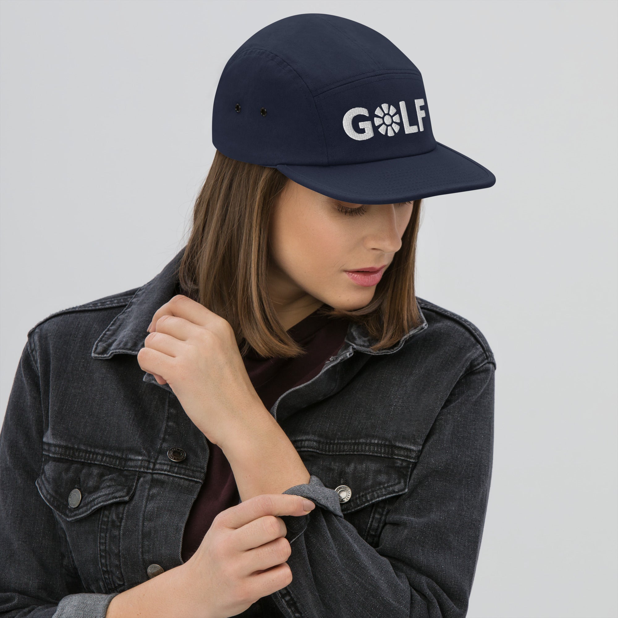 GOLF Five Panel Cap - RippleOut Studio