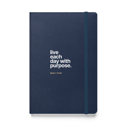 “Live Each Day” Hardcover Bound Notebook