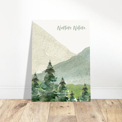 “Nurture” Museum - Quality Poster - RippleOut Studio