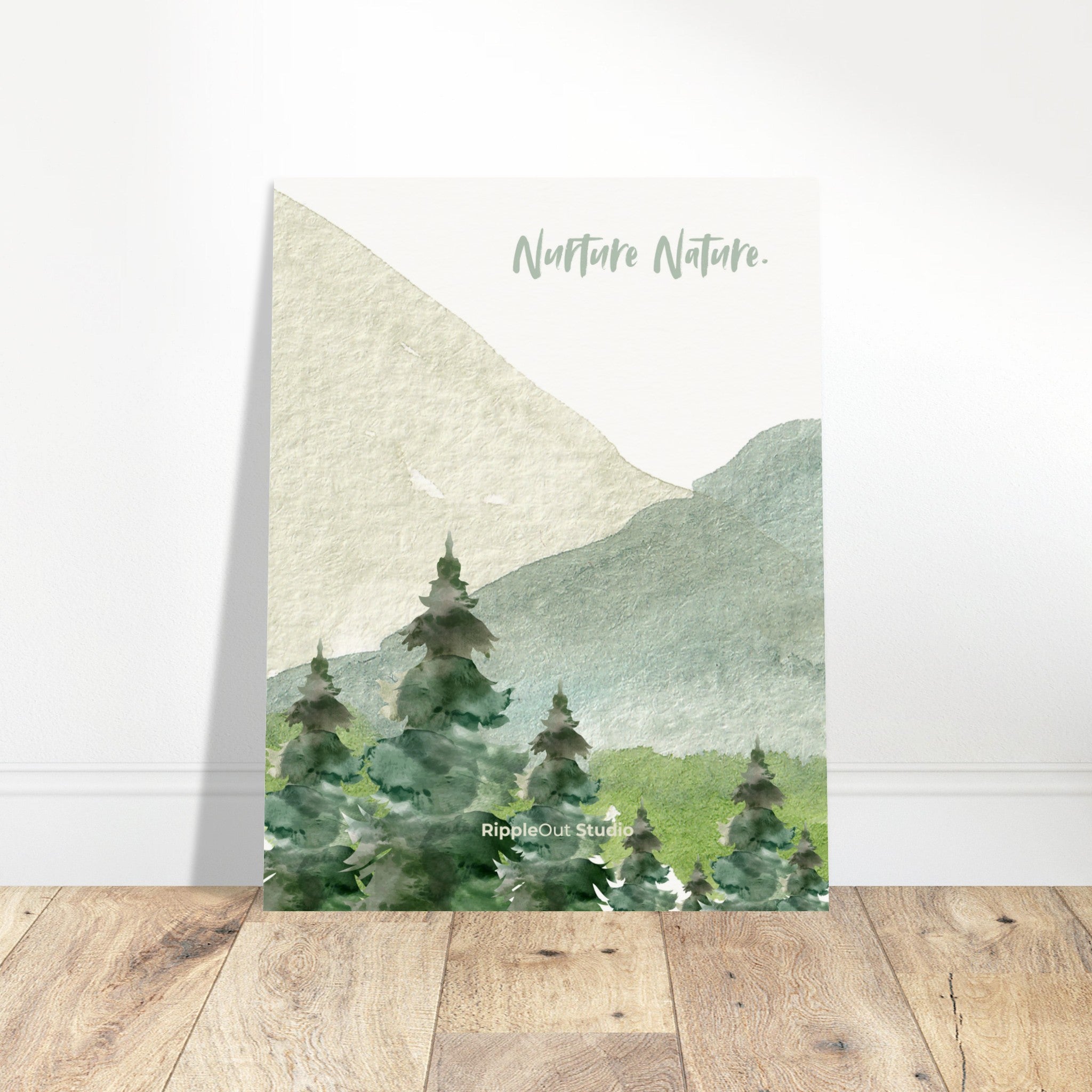 “Nurture” Museum - Quality Poster - RippleOut Studio