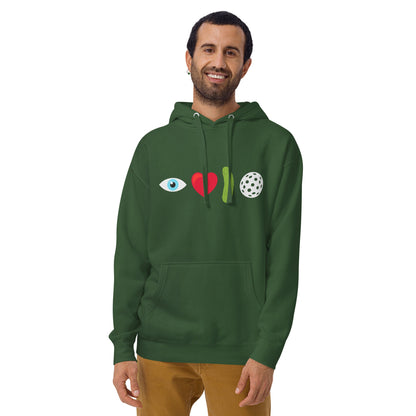 PickleBall By RippleOut Unisex Hoodie - RippleOut Studio