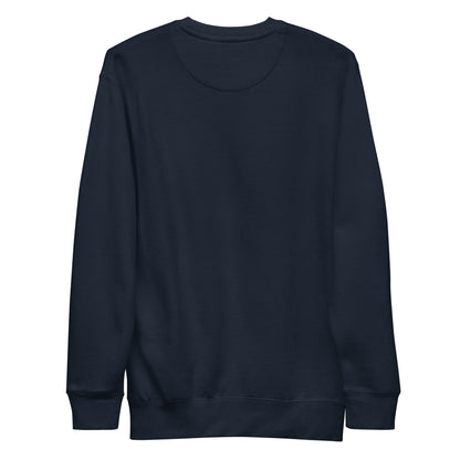 Purpose Fuels Passion Blue Sweatshirt Back