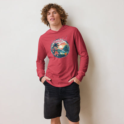 RippleOut Hooded Long - sleeve Tee - RippleOut Studio