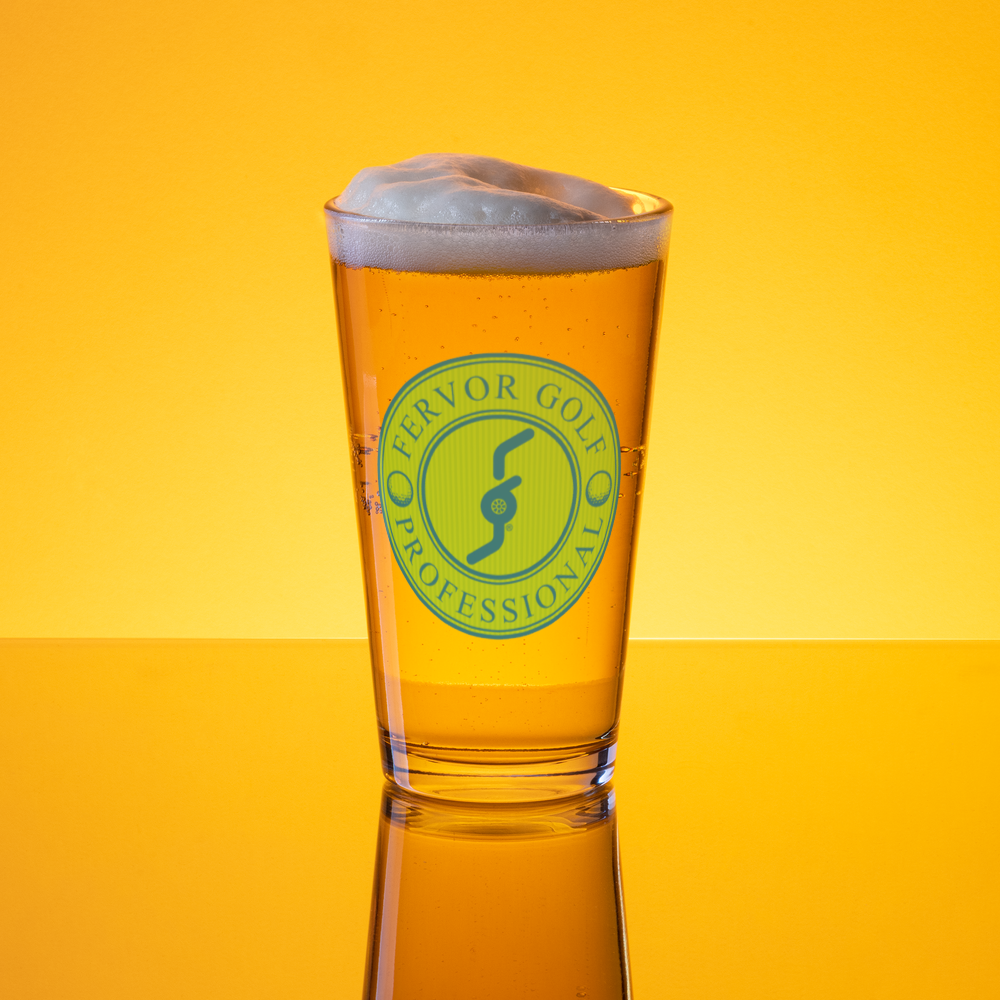 Fervor Golf Pint Glass