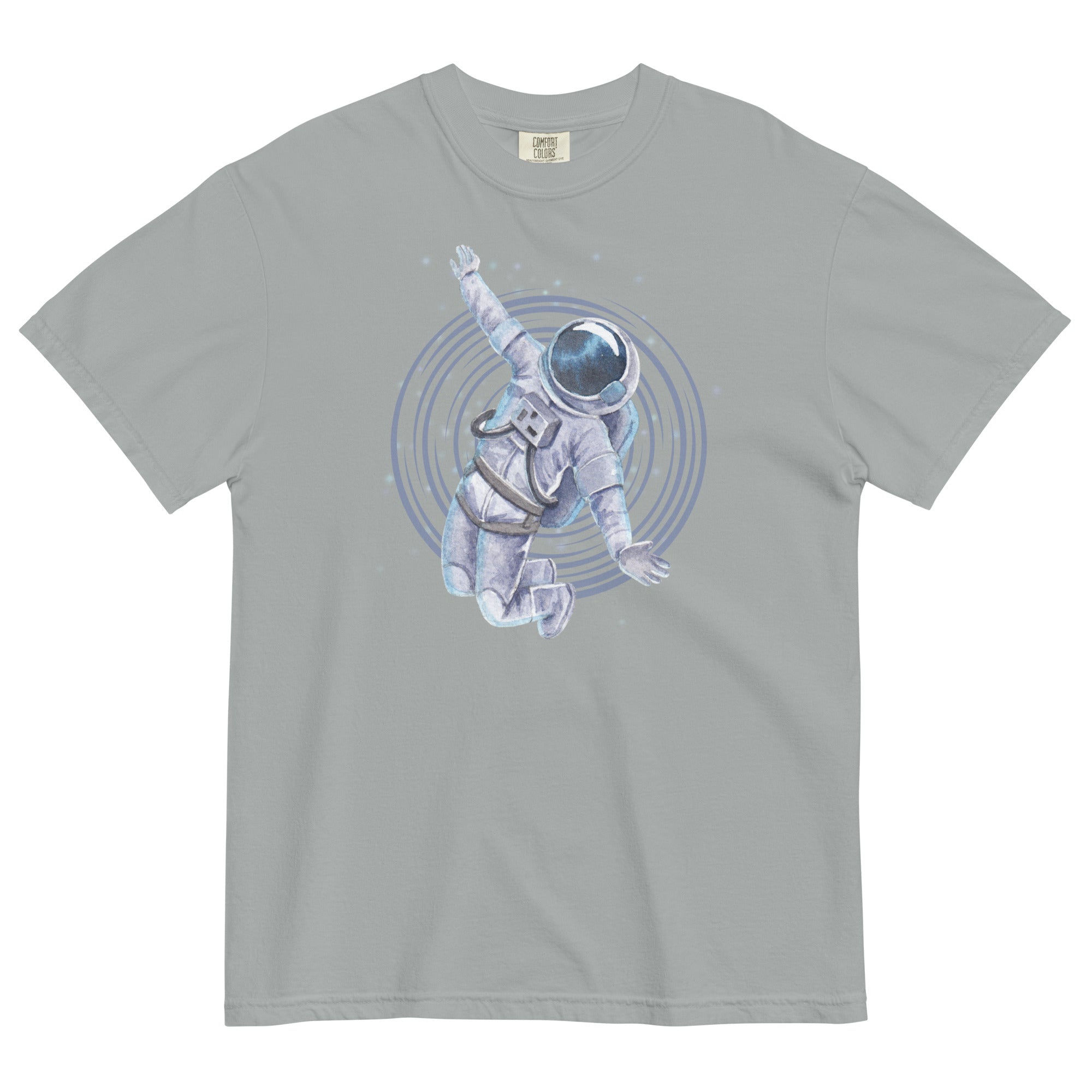 Spacewalker Unisex Heavyweight T-shirt - RippleOut Studio