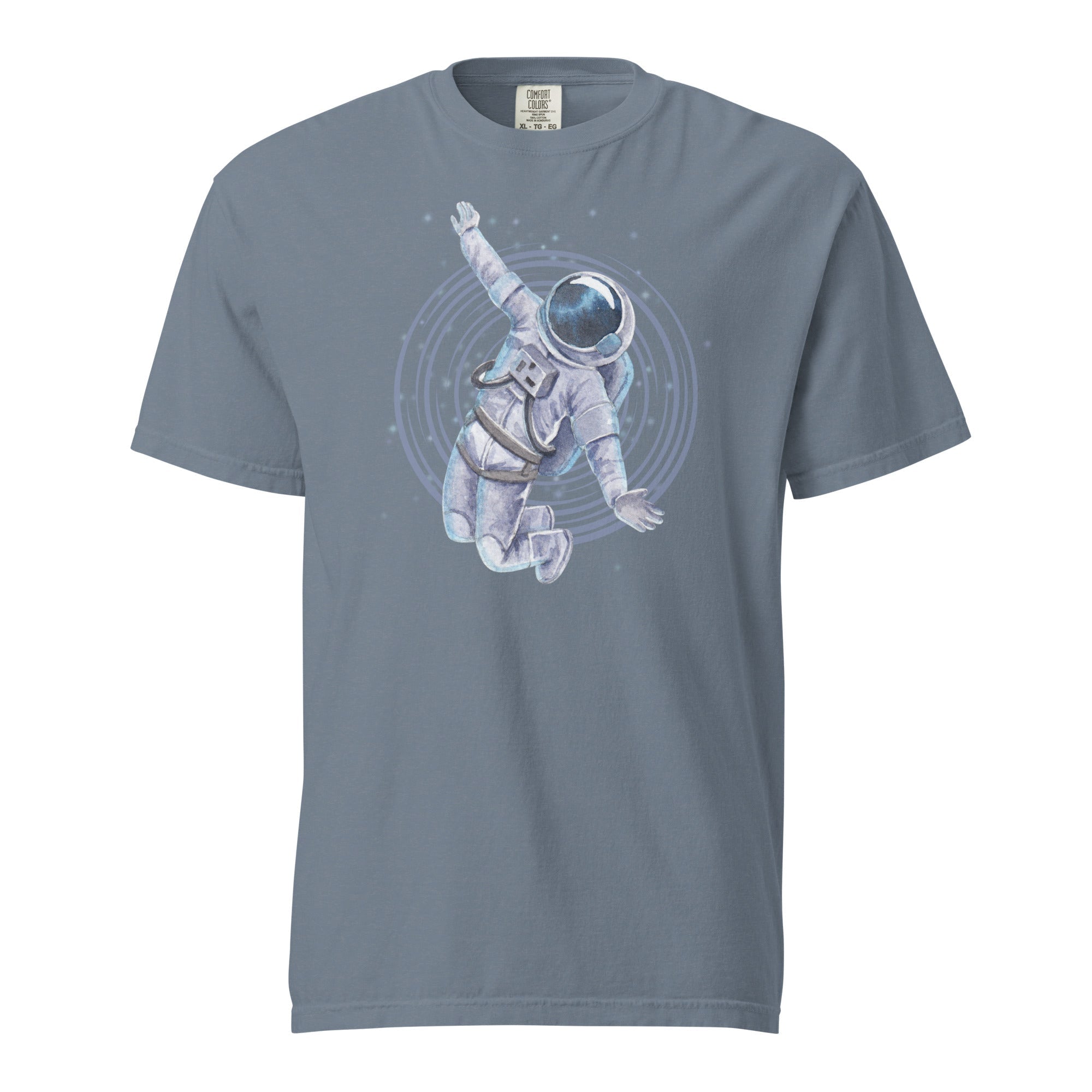 Spacewalker Unisex Heavyweight T-shirt - RippleOut Studio