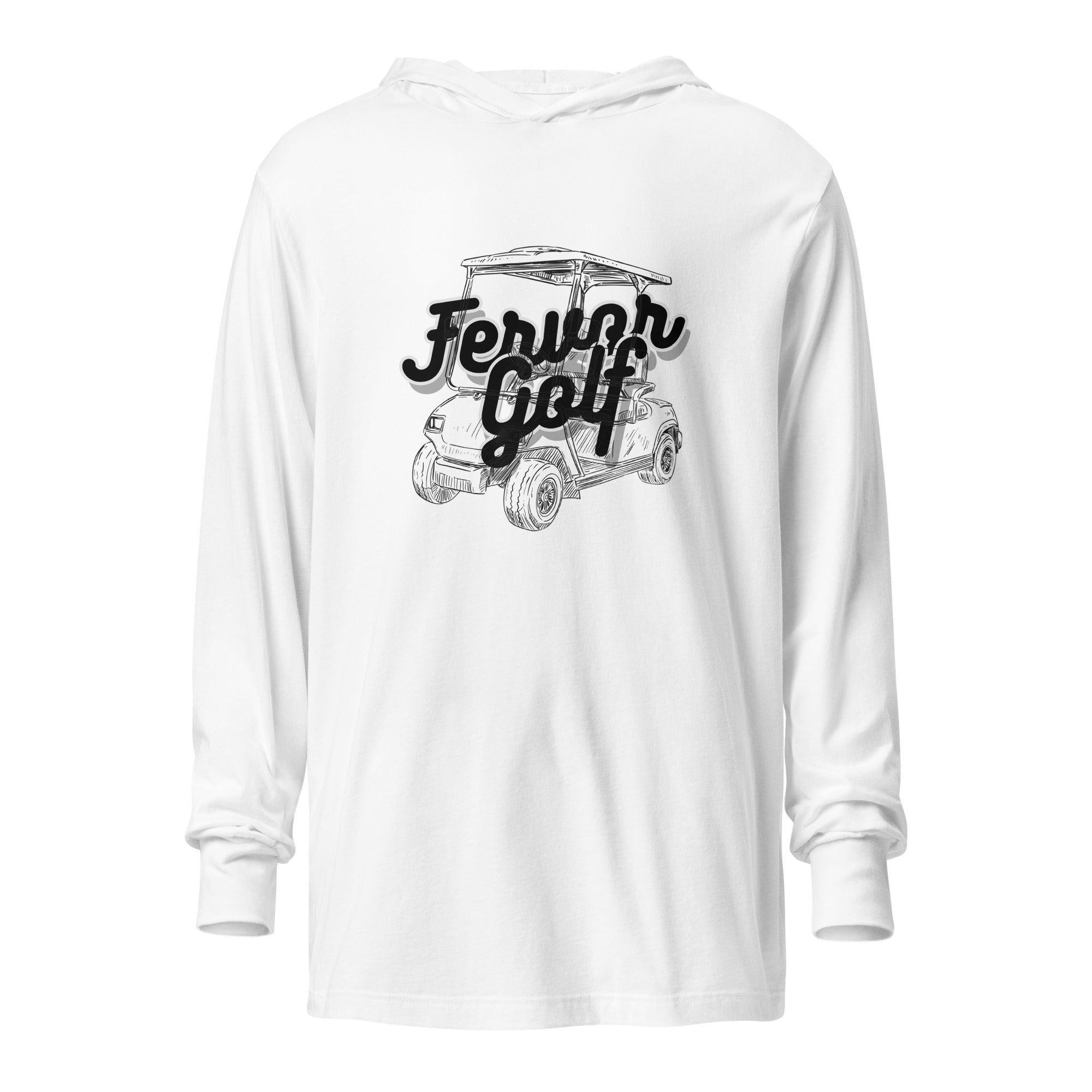 Fervor Golf Cart Hooded Long-sleeve Tee