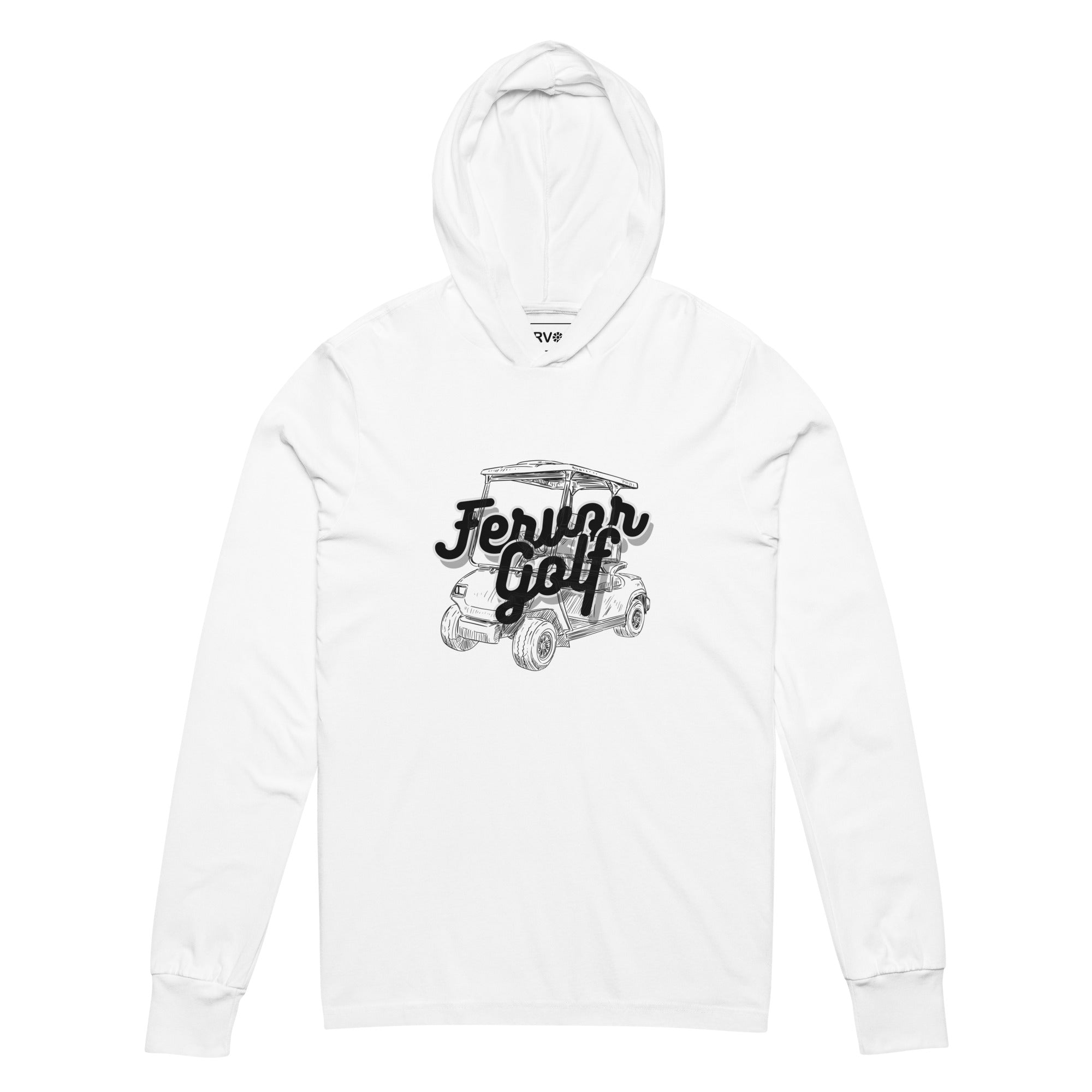 Fervor Golf Cart Hooded Long-sleeve Tee