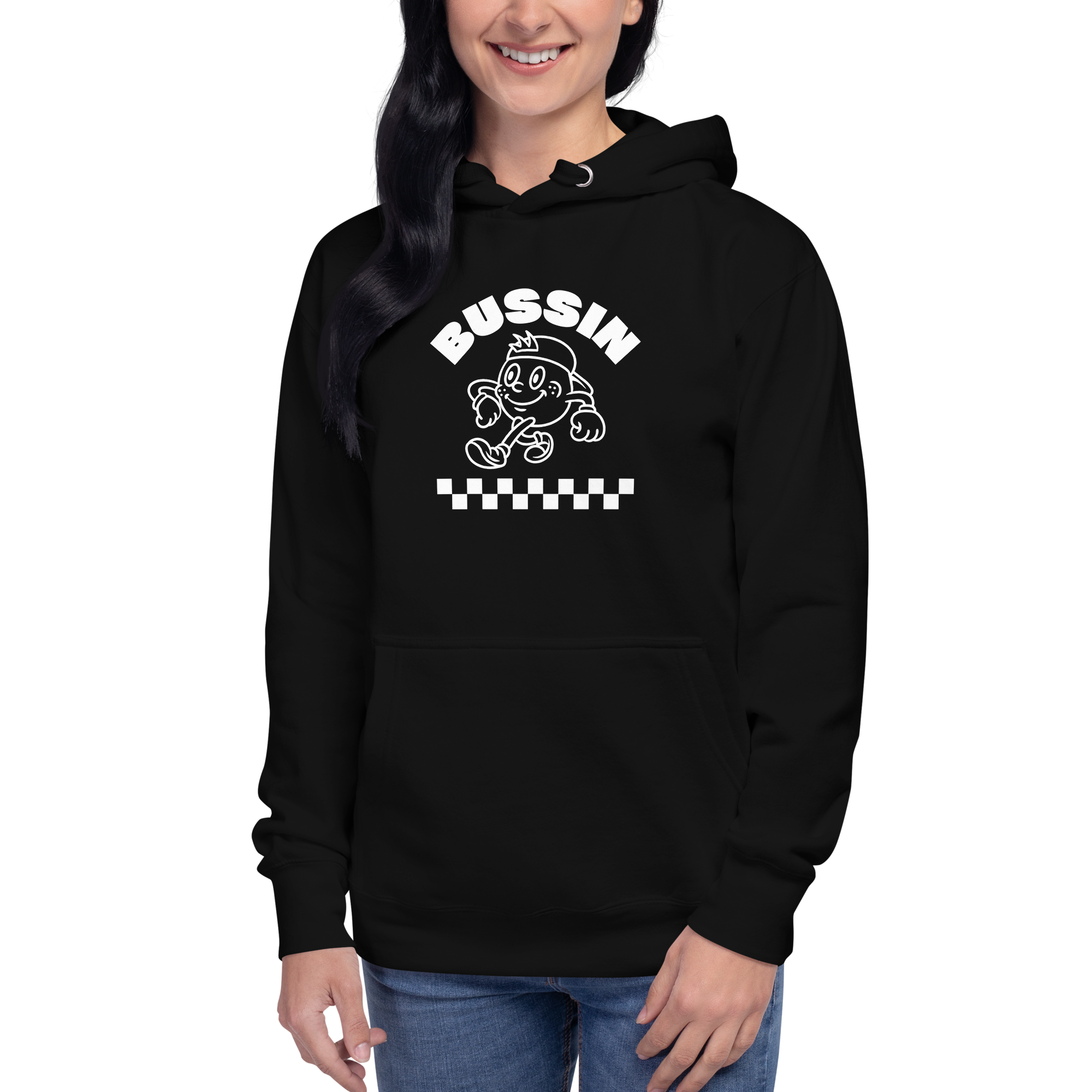 Sudadera con capucha unisex Bussin