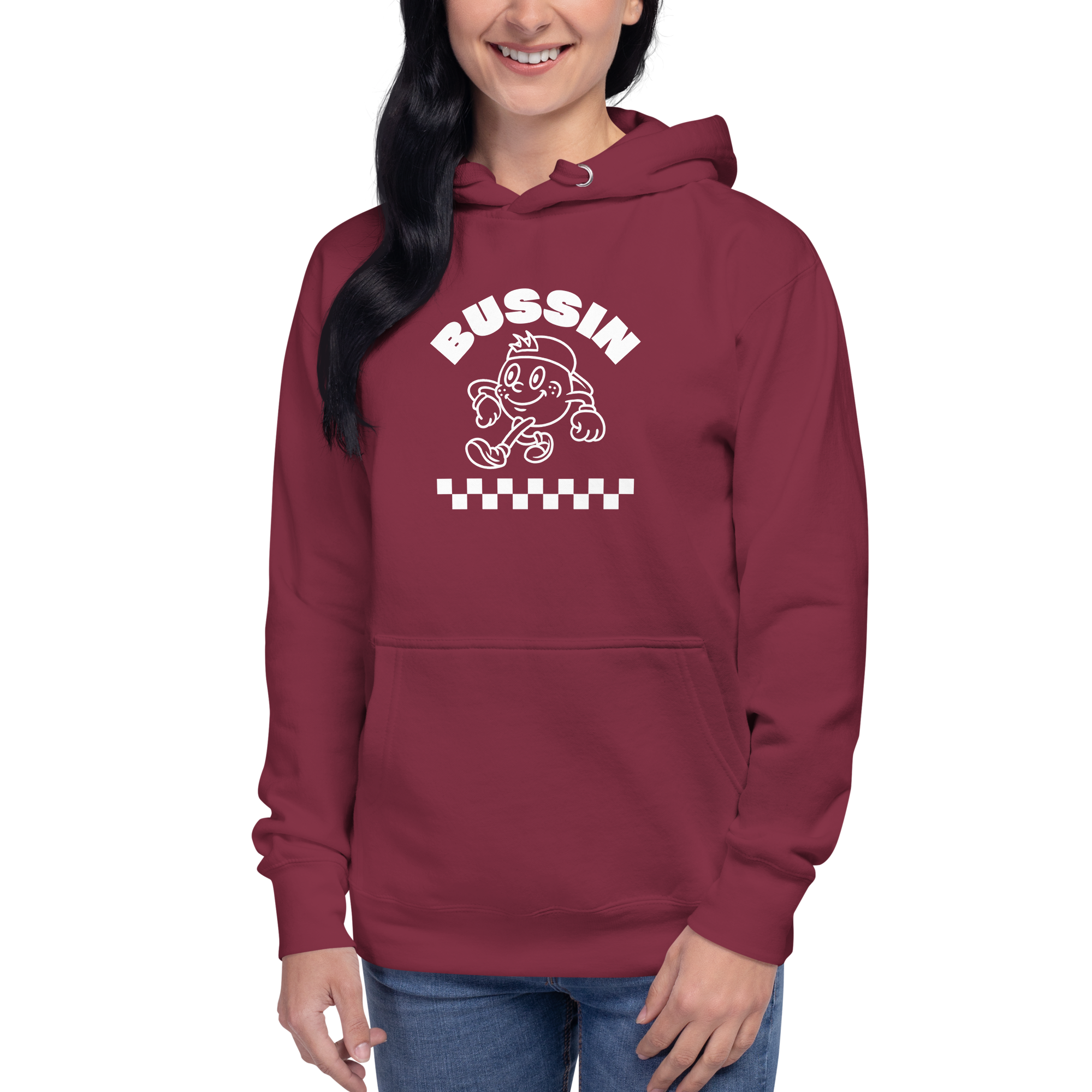 Sudadera con capucha unisex Bussin