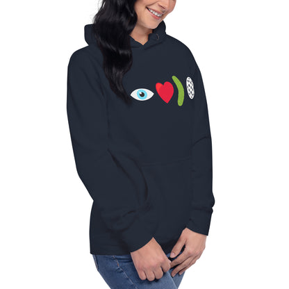 PickleBall By RippleOut Unisex Hoodie